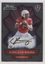 2021 Wild Card Alumination NIL Collegiate Edition Auto Cameron Rising Auto 2b2