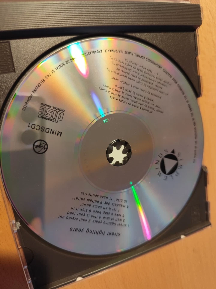 Simple Minds - Street Fighting Years (CD 1989) - Bild 3 von 4