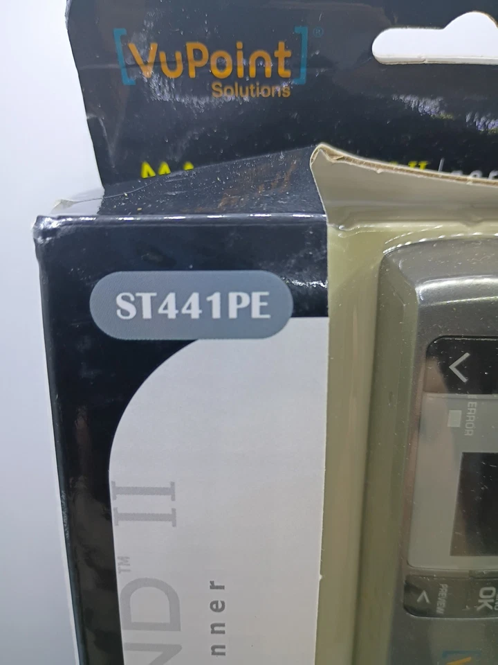 VuPoint Magic Wand II Portable Scanner  ST441PE Pewter High Speed Sensor  NEW - Image 2 of 4