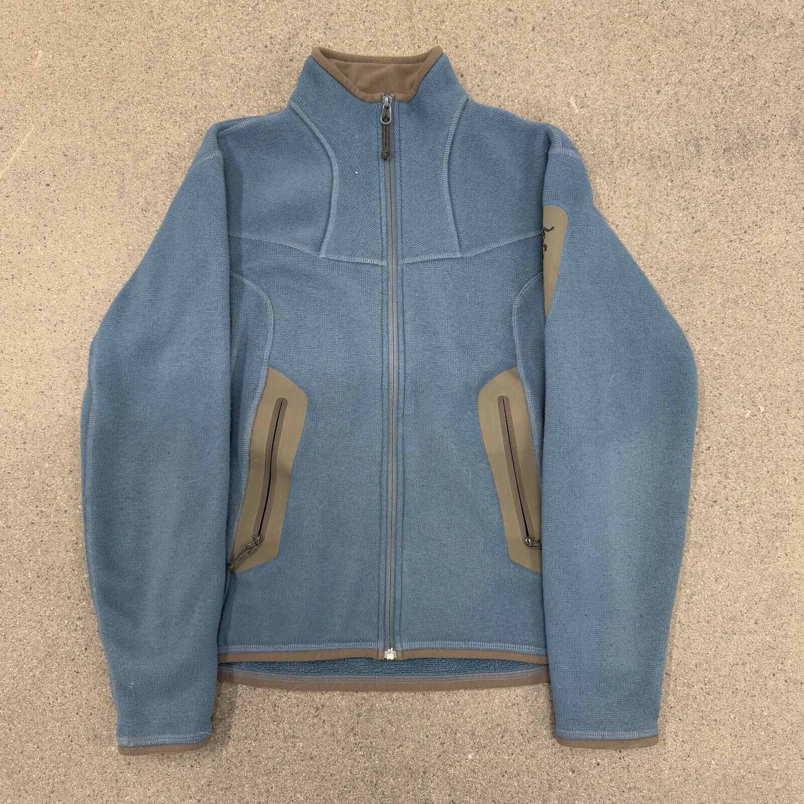 ARC'TERYX Pile Arcteryx donna outdoor full zip taglia small blu