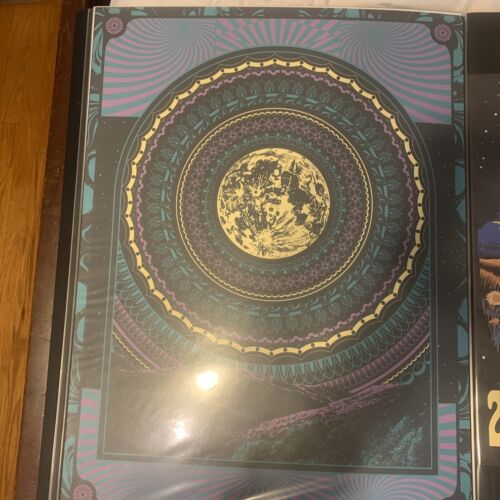 Justin Helton Status Serigraph - Lunar Moon Poster