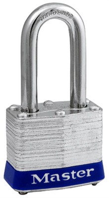 Master Lock 3UPLF Steel 4-Pin Cylinder Keyed Alike Padlock 1.56 L in. 6 Pack