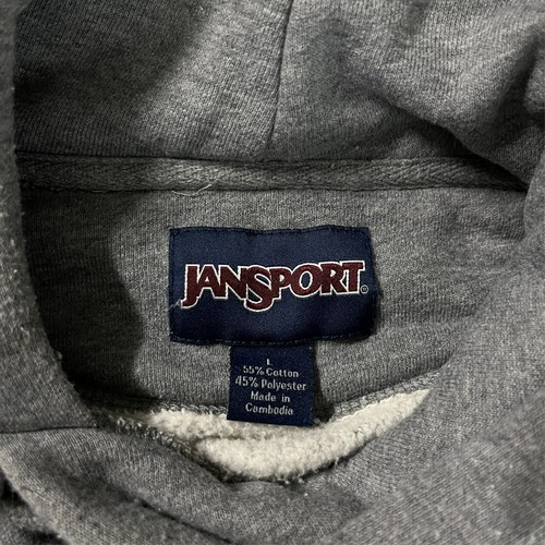 JanSport Pullover Hoodie Men's Size L Gray Sacramento State Alumni Hornets CSUS - Picture 9 of 10