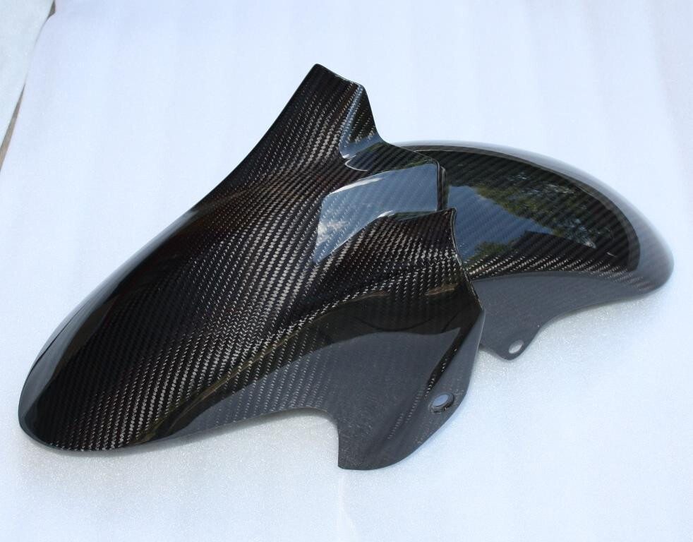 Garde boue front fender Yamaha Fazer 1000 anti projection en carbone léger