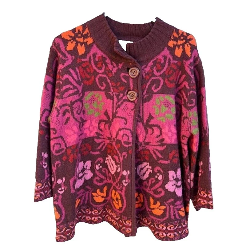 Suéteres de lana Coldwater Creek Floral para De mujer