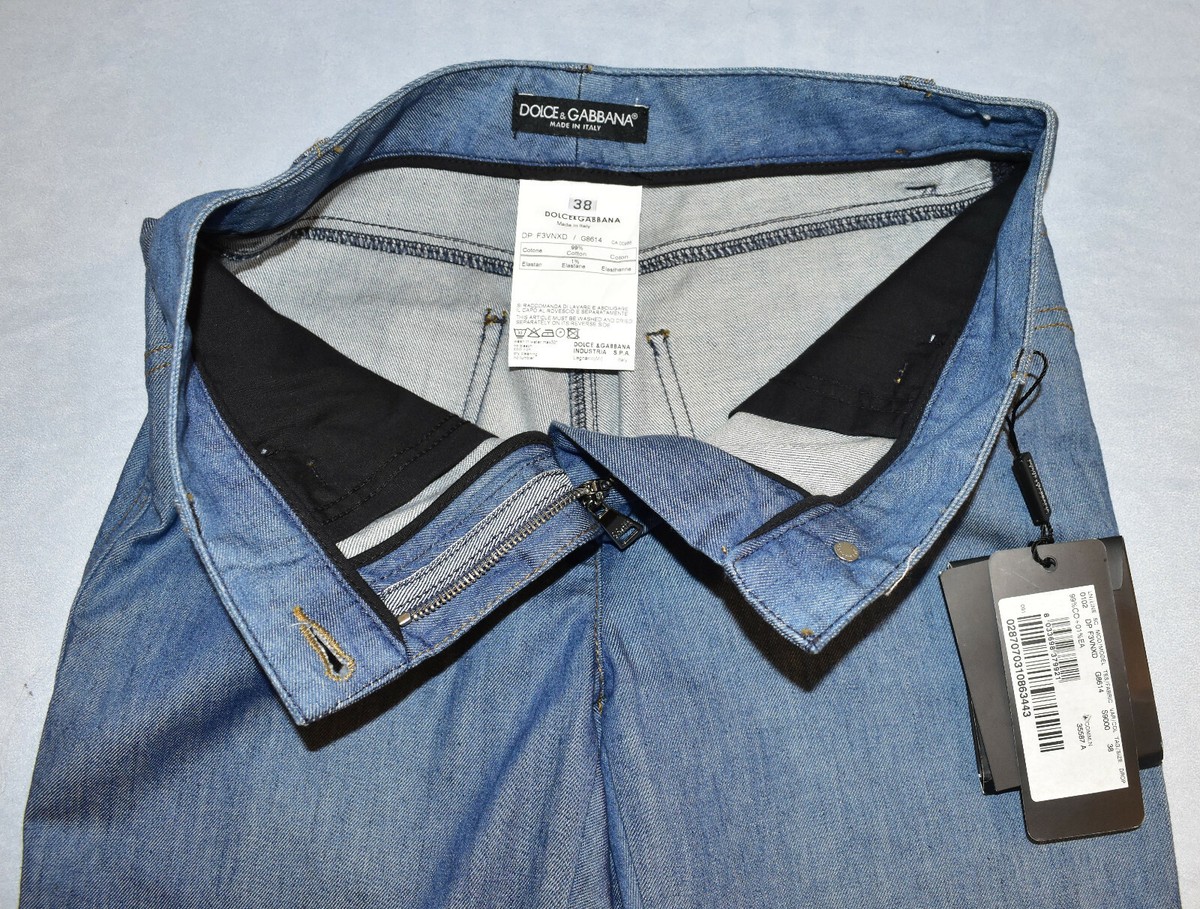 C3 NWT DOLCE & GABBANA Womens Collection Via San Damiano 7 Blue