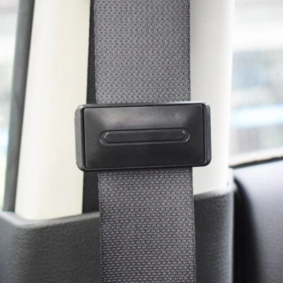 2pcs Adjustable Car Safety Seat Belt Clip Adjuster Holder Stopper Buckle Clamp - Image 1 of 4