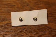SMALL STERLING SILVER 3/16" POST EARRINGS BUTTERFLY CLOSURE