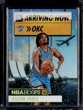 2024-25 NBA Hoops #5 Dillon Jones Rookie Arriving Now Winter Holo NM-MINT++