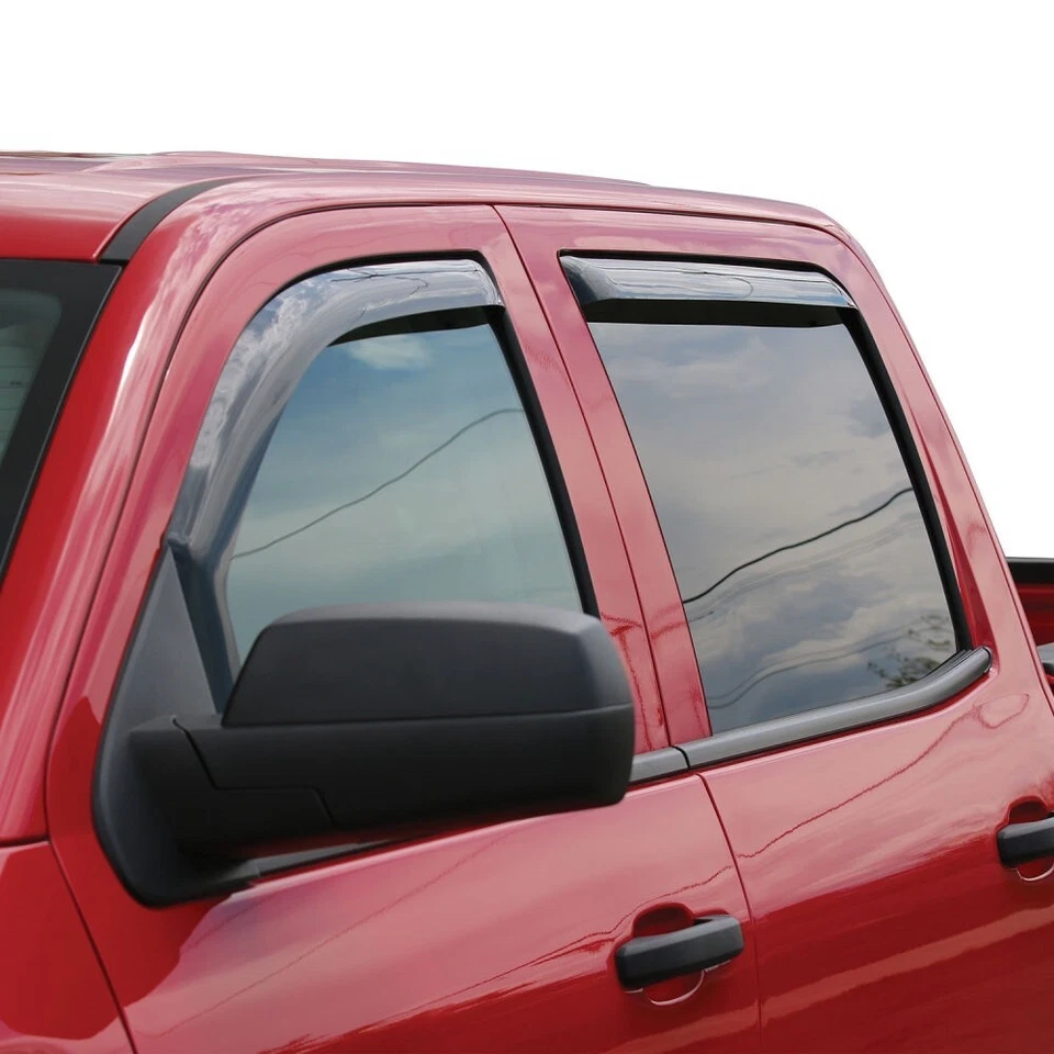 In Channel Rain Guards Smoked Window Visors 4PCS FOR Nissan Pathfinder 1996-2004 - Image 2 of 4