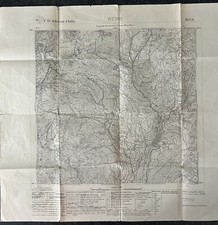 🌈Rara MAPPA MILITARE 6’RGT Alpini BTG Trento Belluno Bolzano Lanza Mione Rumo