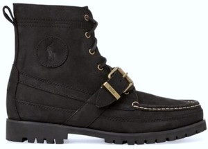 polo ralph lauren men's ranger leather buckle boots