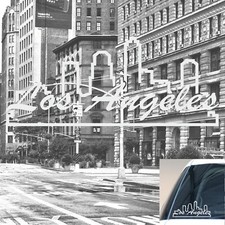 LOS ANGELES LA California Decal Skyline Cityscape City of Window Sticker