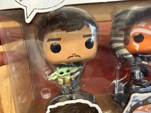 Funko POP! Star Wars The Mandalorian Grogu Brilla en la Oscuridad Paquete de 4 Coleccionables - Imagen 8 de 12