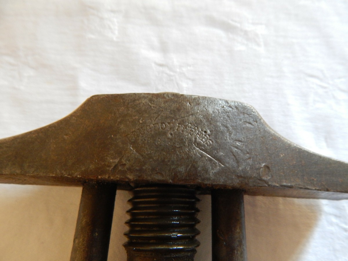 OUTIL ANCIEN CLÉ À Molette Anglaise Mécanicien Peugeot Frère SGDG Breveté EUR 25,00 - FR