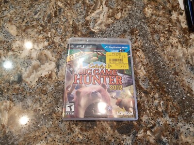 Cabela's Big Game Hunter 2012 -- Sony PlayStation 3 PS3 -- CONDITION B+
