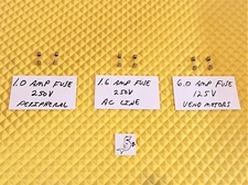 DIXIE NARCO 276E, 501E,522E, 600E PEPSI SODA MACHINE SIID CONTROL BOARD FUSE KIT