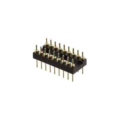 CONN HDR DIP STECKER PIN 18 POS GOLD