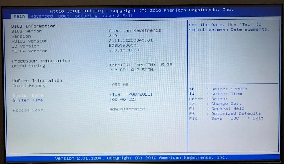 ASUS Pro Advanced B43S 14" Laptop i5-2520M 4GB 500GB HDD Boots/Bios No OS H2936 - Image 2 of 4