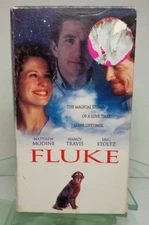 Fluke VHS Tape Vintage Movie Matthew Modine Nancy Travis Eric Stoltz