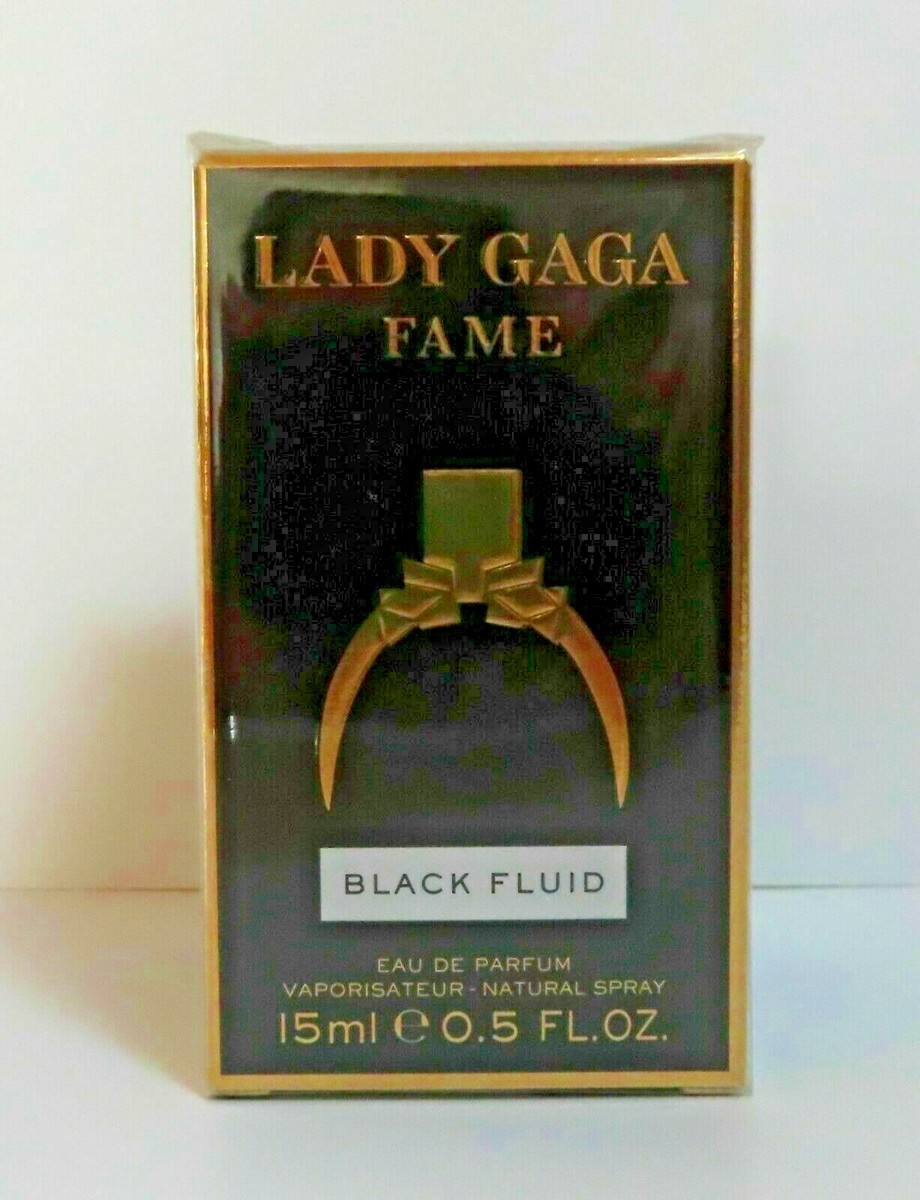 Lady Gaga Fame Black Fluid Eau De Parfum 0.5 oz / 15 ml Spray