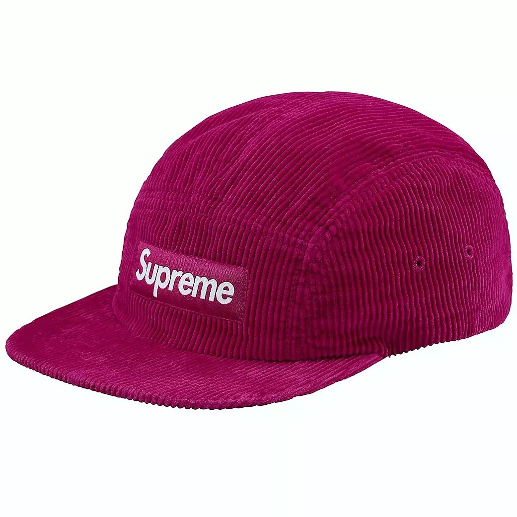 Supreme Corduroy Camp Cap (SS18) Green