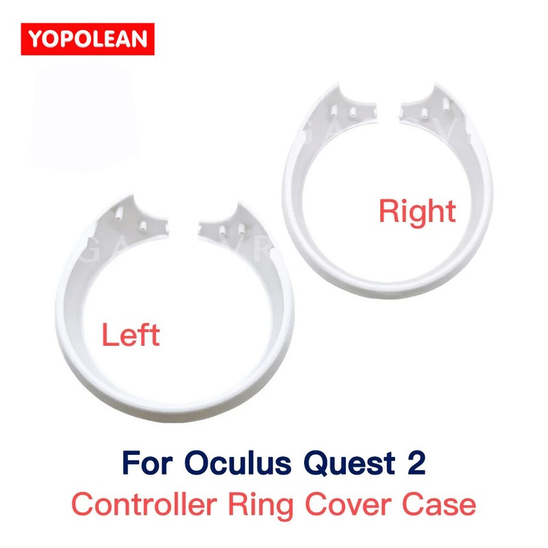 Original For Meta Oculus Quest 2 VR Controller Ring Case Replacement Accessories