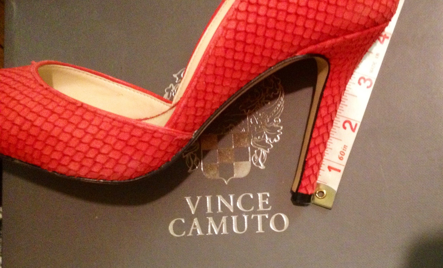 VINCE CAMUTO Rowin Pumps High Heel Suede shoes orange Scales Scales Scales Women's US 8M e9a456 VINCE CAMUTO Rowin Pumps High Heel Suede shoes orange Scales Scales Scales Women's US 8M e9a456
