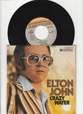 Elton John - Crazy Water 7in (VG/VG)