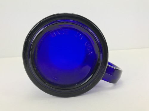 Cobalt Blue Fish Town Leland, Michigan Coffee Cup Mug Unique Glitter Coffee Mug - Picture 5 of 12