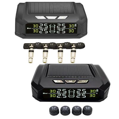 Auto  Reifendruckkontrollsystem Solar & USB LKW RV Temp Monitor