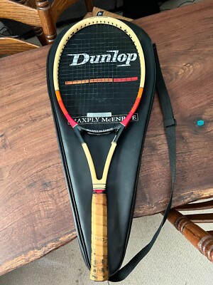 Dunlop Maxply McEnroe Tennis Racquet Size 4, 4 1/2 grip w