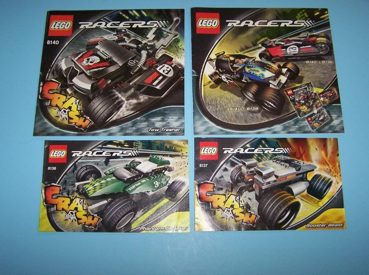 Lego Racers 8137, 8138, 8139, 8140, Original Building (only) |