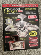 Beyond Bright 6000 Lumens Single Pole Occupancy LED Flush Mount Motion Acti