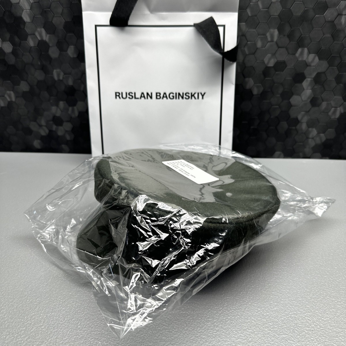 RUSLAN BAGINSKIY MEDIUM GREEN HAT KPC070-W1 | eBay