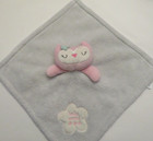 Baby Gear Pink Owl Gray Security Blanket Hello World
