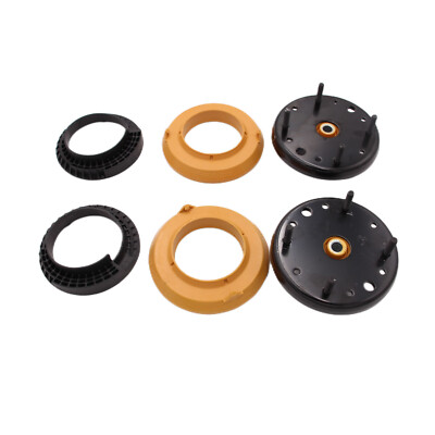 Left & Right Front Strut Shock Mount Spring Seat Set For Jaguar XJ