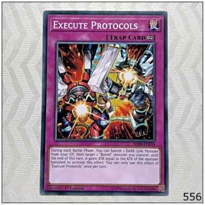 Execute Protocols - SDRR-EN034 - Common 1st Edition Yugioh