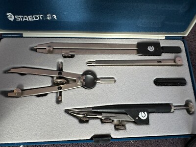 Vintage (LOT F) (NEW OLD STOCK) Staedtler 554 13 N Kompass Set