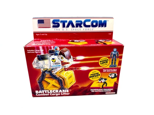 Coleco 1986 Starcom Battlecrane SEALED Case Fresh Action Figure