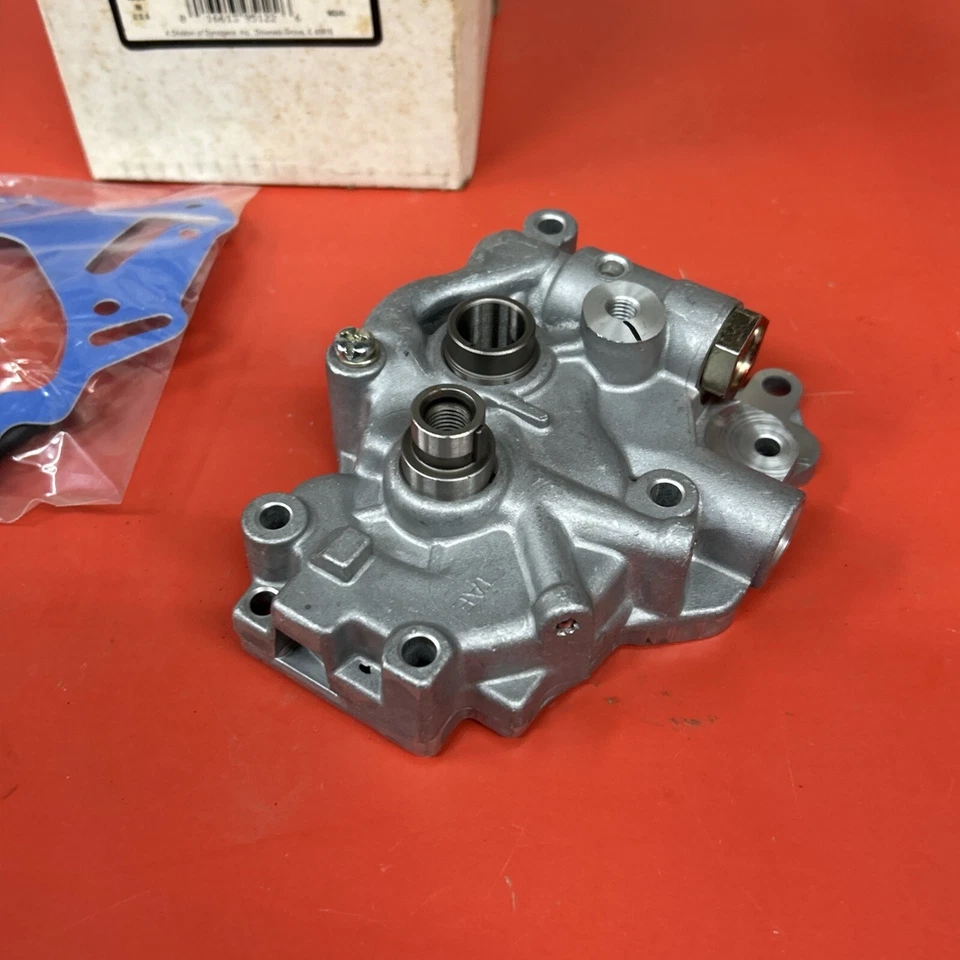 Bomba de aceite EM-122 para 78-89 Chrysler/Mitsubishi/Dodge 2.6L/156 G54B L4 8V SOHC Foto 3 de 4