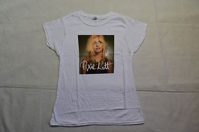 PIXIE LOTT Turn It Up Album Art Damen Skinny T-Shirt Neu Offiziell Mama Do