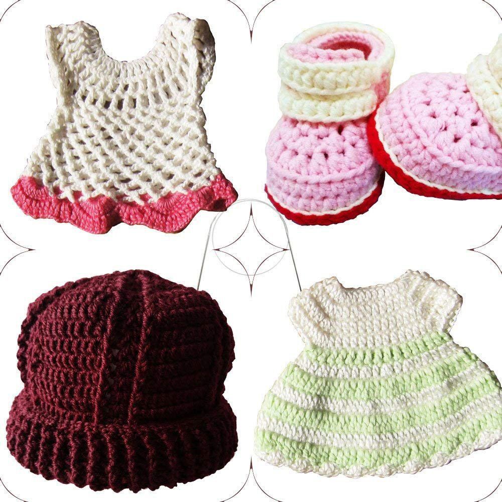 Stainless Steel Circular Needle Knitting Needles Crochet Hook Sewing