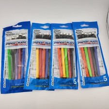 PAPER MATE 5 PENCILS Refillable Mechanical Pencils 0.7 mm HB 2 4 Packs