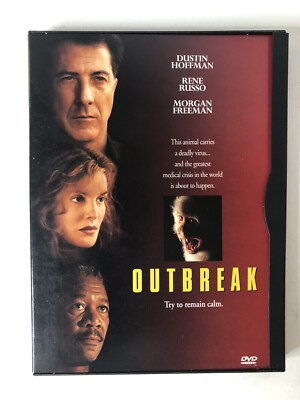 Outbreak (DVD, 1997, R) Dustin Hoffman Rene Russo Morgan Freeman