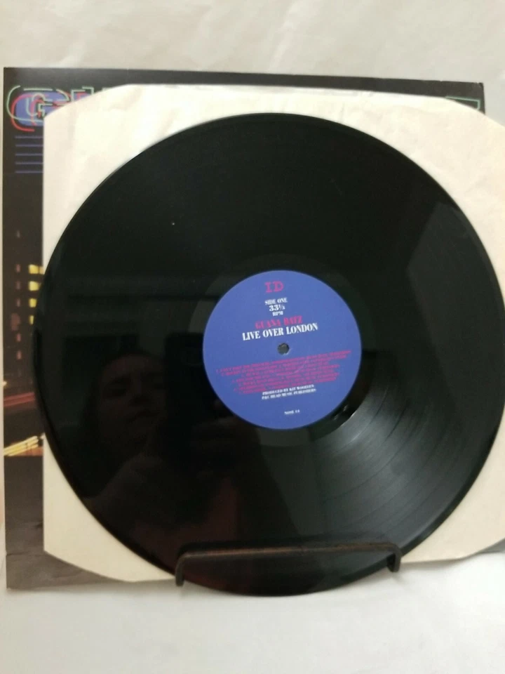 Guana Batz - Live Over London 1987 LP Gatefold Vinyl Rockabilly NOSE 14 VG+ - Image 3 of 4