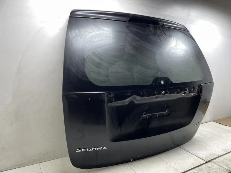 KIA SEDONA LX 2006-2012 2014 portón trasero eléctrico carcasa OEM+ (negro medianoche) Foto 3 de 4