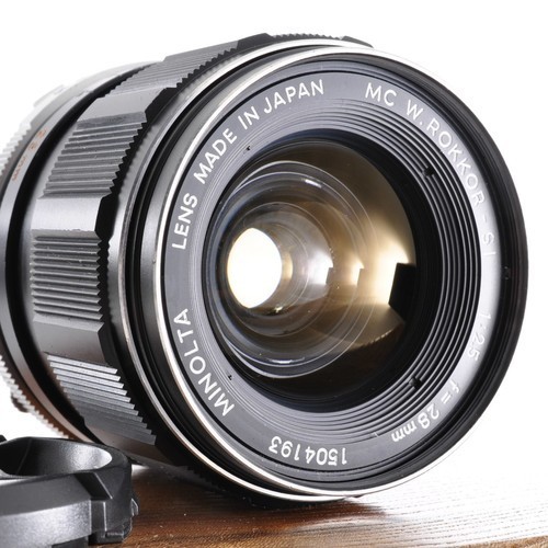 Minolta MC W.Rokkor-SI 28mm f/2.5 Tested | eBay