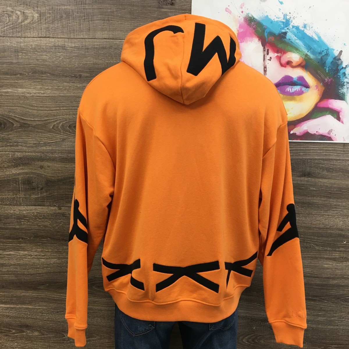 NEW! Jordan X Nina Chanel Abney Hoodie Alpha Orange FZ7514-806