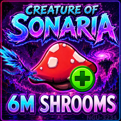 [ ] Creature of Sonaria | 6M Shroom | COS | Fast & Easy [ ]